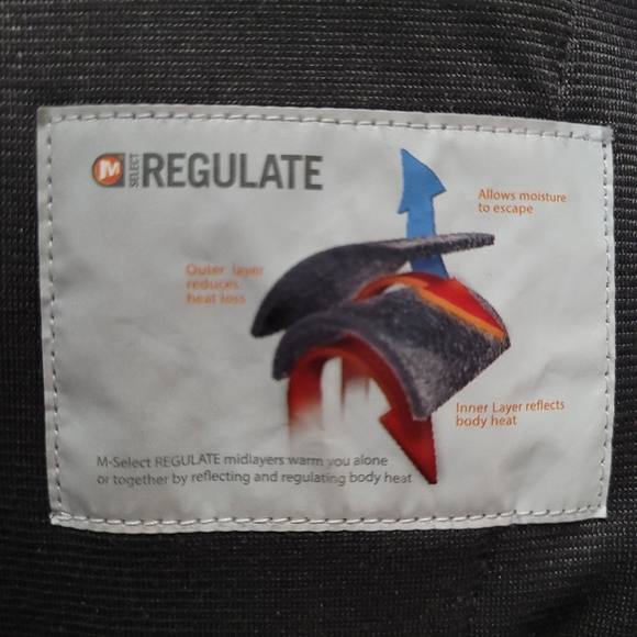 Merrell Women's Haven Shadow Heather Gray Softshell Jacket - Picture 9 of 10